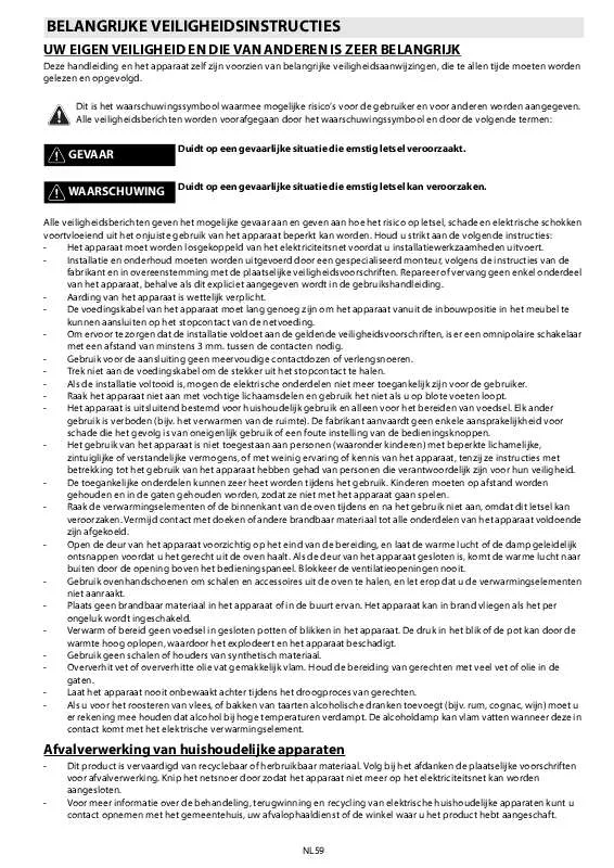 Mode d'emploi WHIRLPOOL AKZM 761/IX