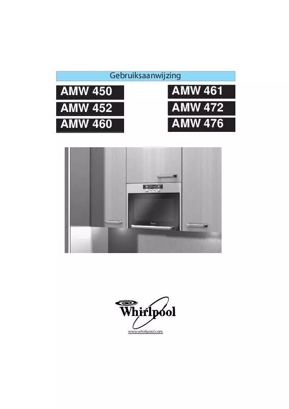 Mode d'emploi WHIRLPOOL AMW 472 NB