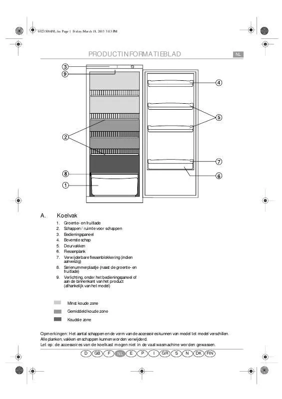 Mode d'emploi WHIRLPOOL ARA 37