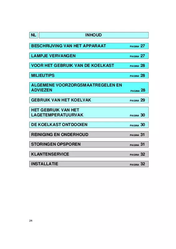 Mode d'emploi WHIRLPOOL ARC 0100/S