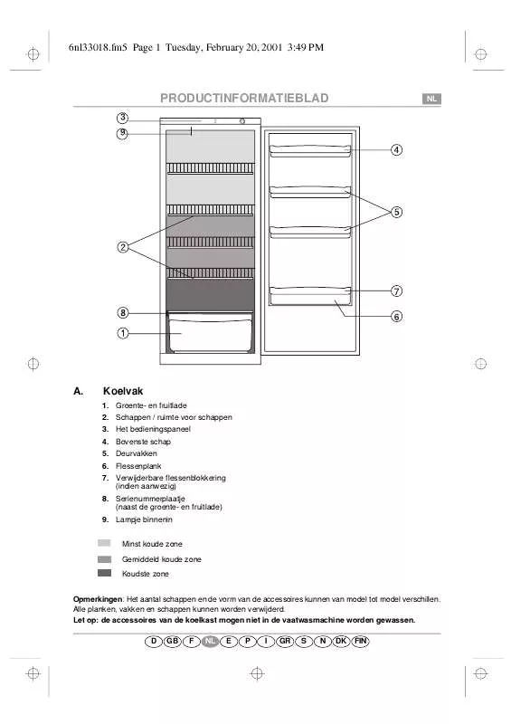 Mode d'emploi WHIRLPOOL ARC 1811