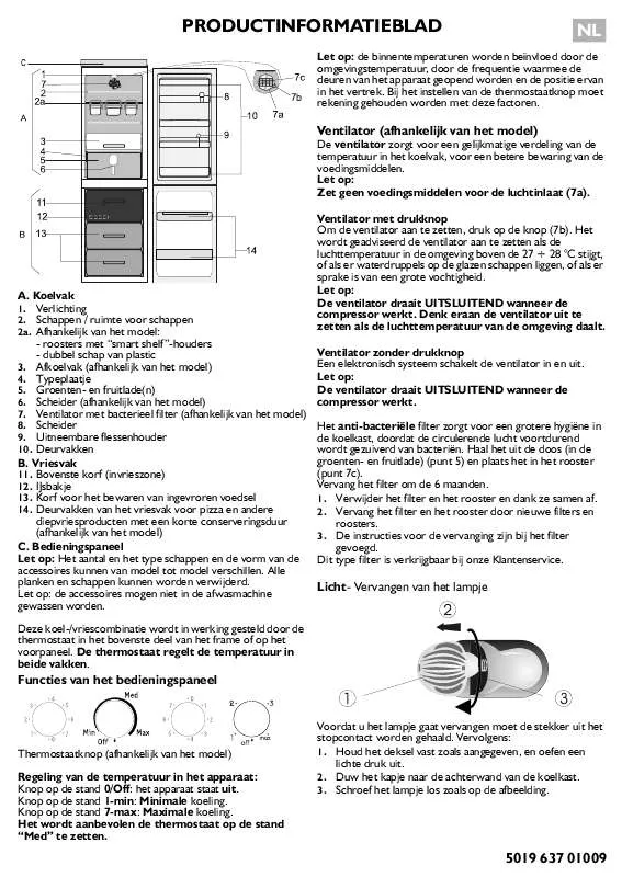 Mode d'emploi WHIRLPOOL ARC 5453