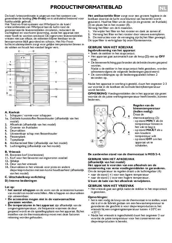 Mode d'emploi WHIRLPOOL ARC 7496