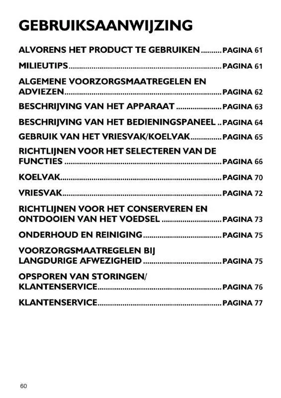 Mode d'emploi WHIRLPOOL ARC 8140/1/AL