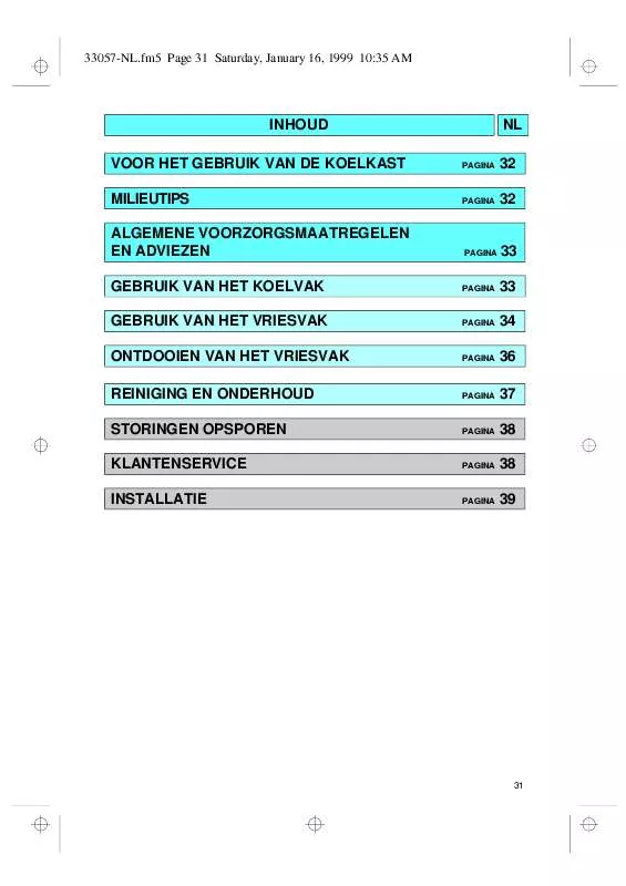 Mode d'emploi WHIRLPOOL ARL 618/G