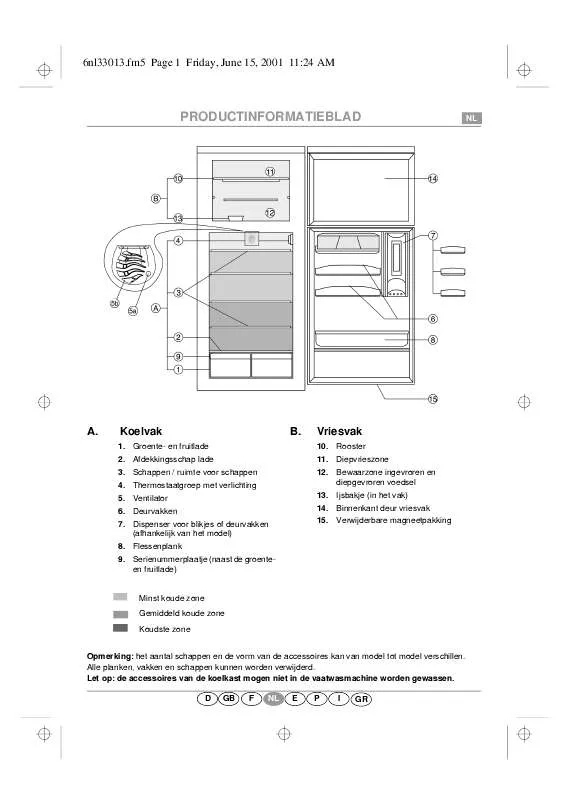 Mode d'emploi WHIRLPOOL ART 107/3-LH