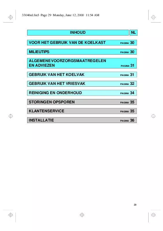 Mode d'emploi WHIRLPOOL ART 846/G