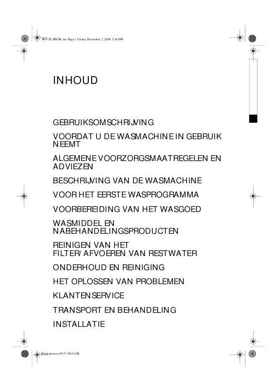 Mode d'emploi WHIRLPOOL AWA 8117