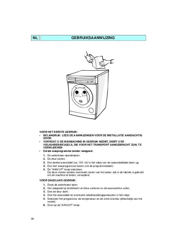 Mode d'emploi WHIRLPOOL AWM 213/3