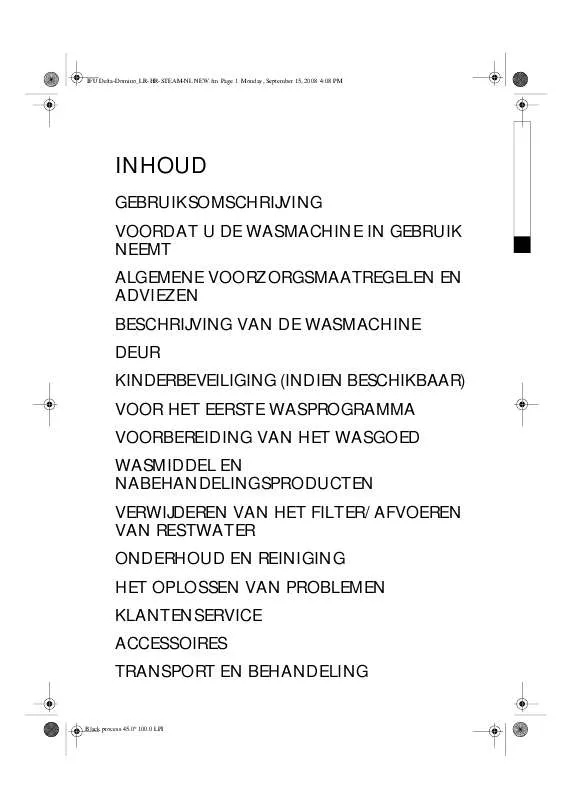 Mode d'emploi WHIRLPOOL AWO/D 1006