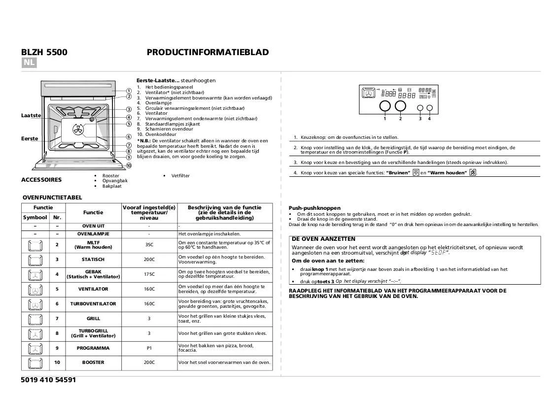 Mode d'emploi WHIRLPOOL BLZH 5500 IN