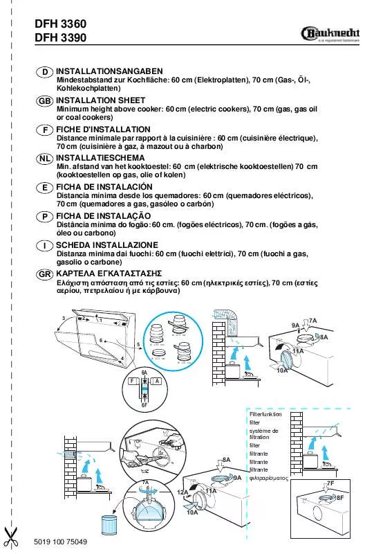 Mode d'emploi WHIRLPOOL DFH 3360 SW