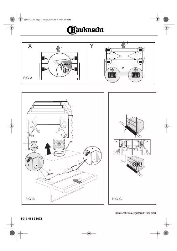 Mode d'emploi WHIRLPOOL DNHI 5455 SG