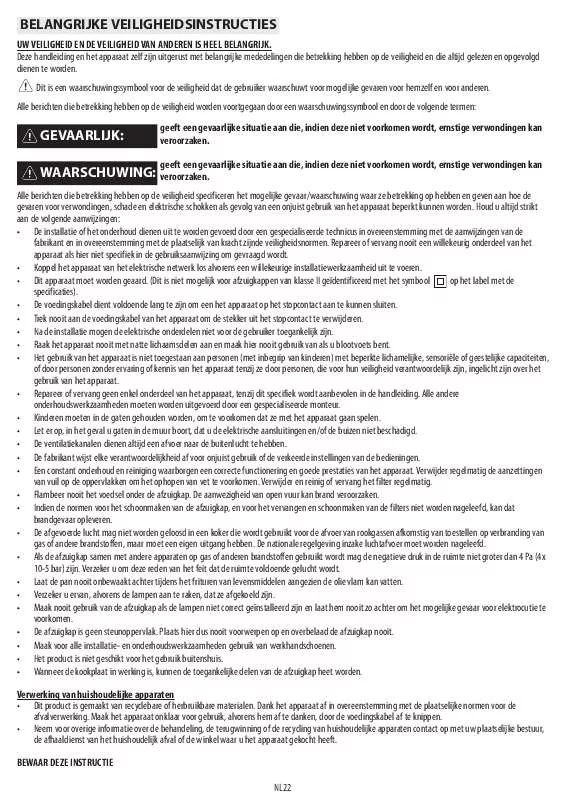 Mode d'emploi WHIRLPOOL DNHI 5460 SG