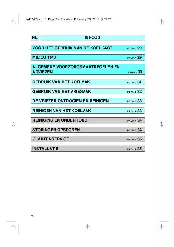 Mode d'emploi WHIRLPOOL DPA 225/G