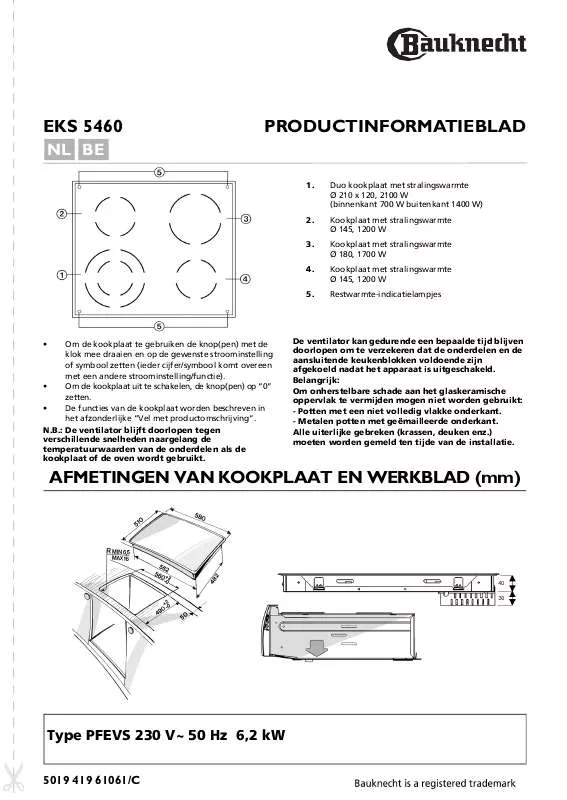 Mode d'emploi WHIRLPOOL EKS 3460 BR