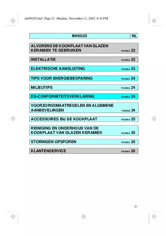 Mode d'emploi WHIRLPOOL EKS 3482/2481 IN