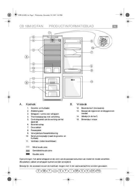 Mode d'emploi WHIRLPOOL FIC-47L