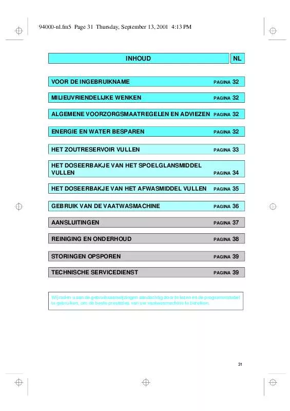 Mode d'emploi WHIRLPOOL GSF 4030 WS