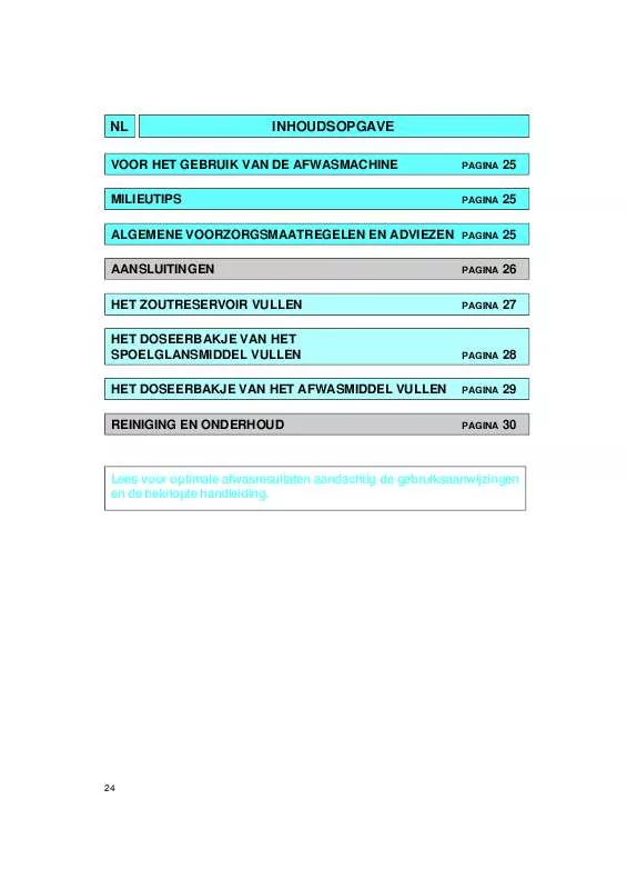 Mode d'emploi WHIRLPOOL GSI 5033 BW-SW