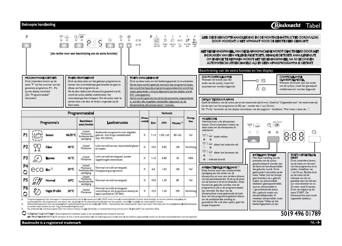 Mode d'emploi WHIRLPOOL GSIP 61302 GT A PT