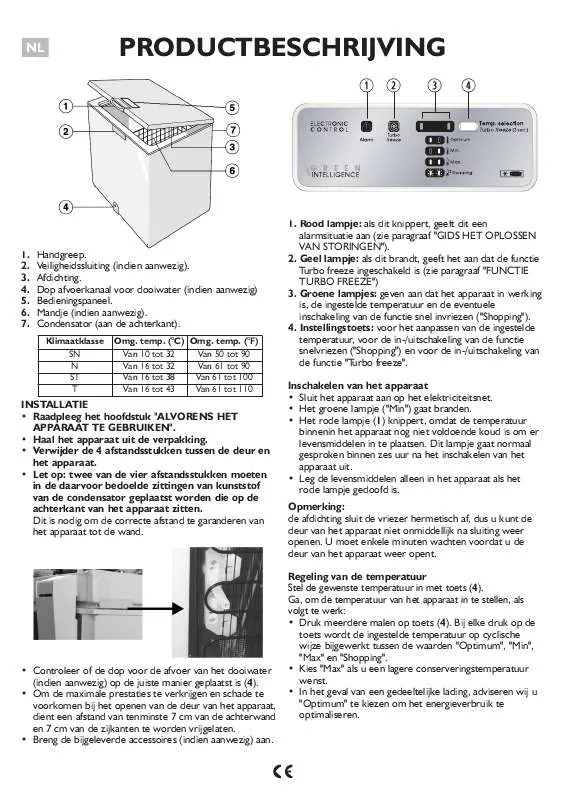 Mode d'emploi WHIRLPOOL GTE 205 TURBO A