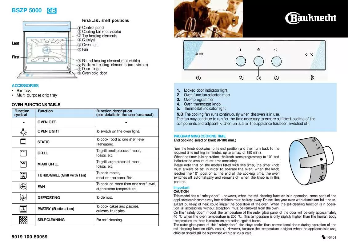 Mode d'emploi WHIRLPOOL HOB 454/B