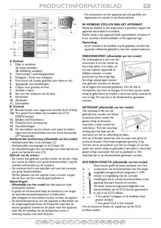 Mode d'emploi WHIRLPOOL KG 30/1 WS