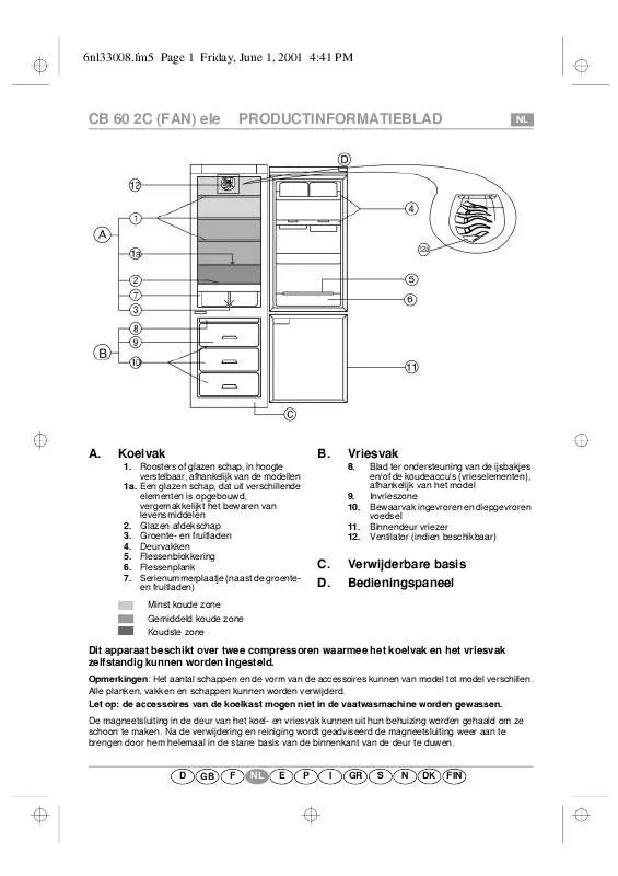 Mode d'emploi WHIRLPOOL KGEA 3209/1