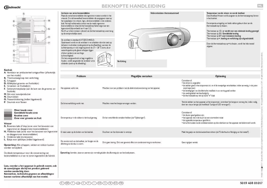 Mode d'emploi WHIRLPOOL KGI 2610/A /LH