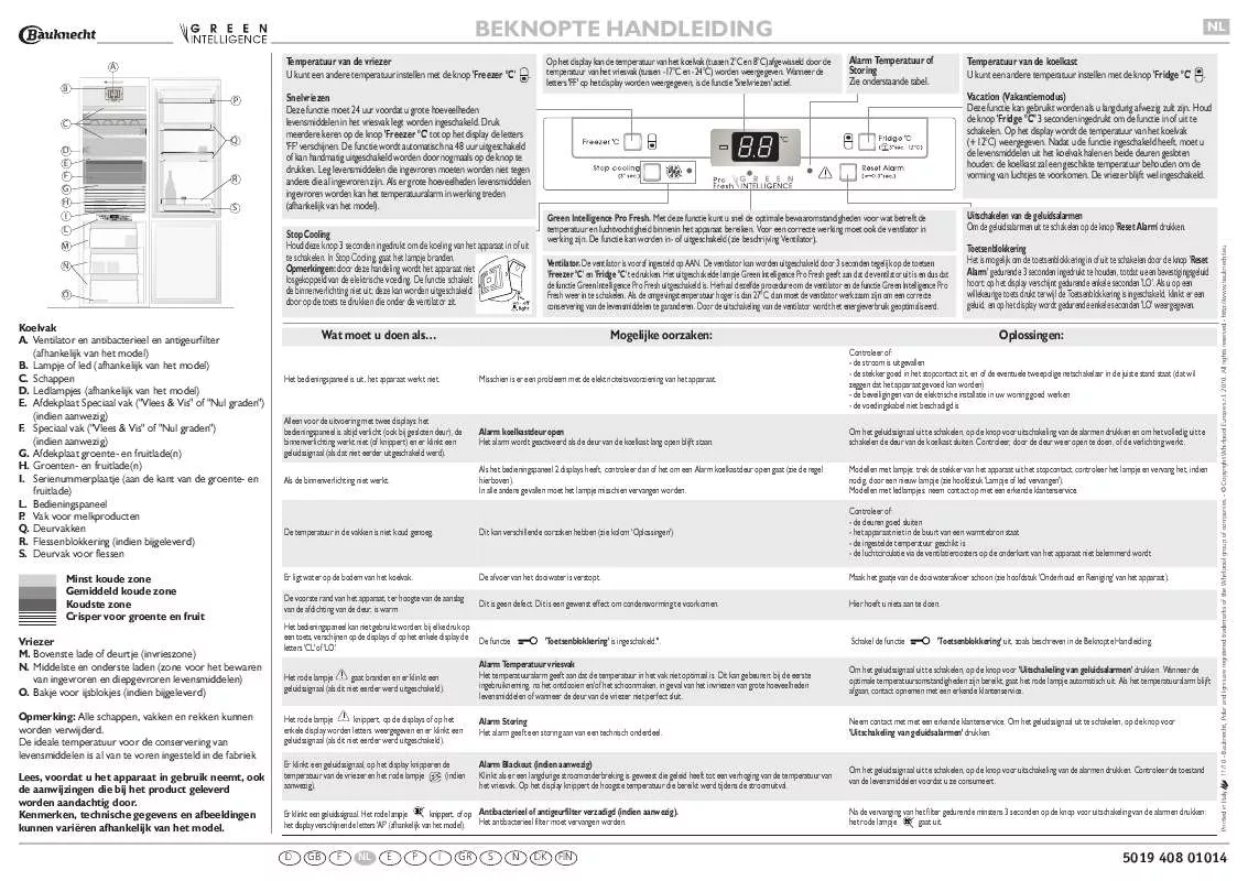 Mode d'emploi WHIRLPOOL KGIP 2850/A /LH