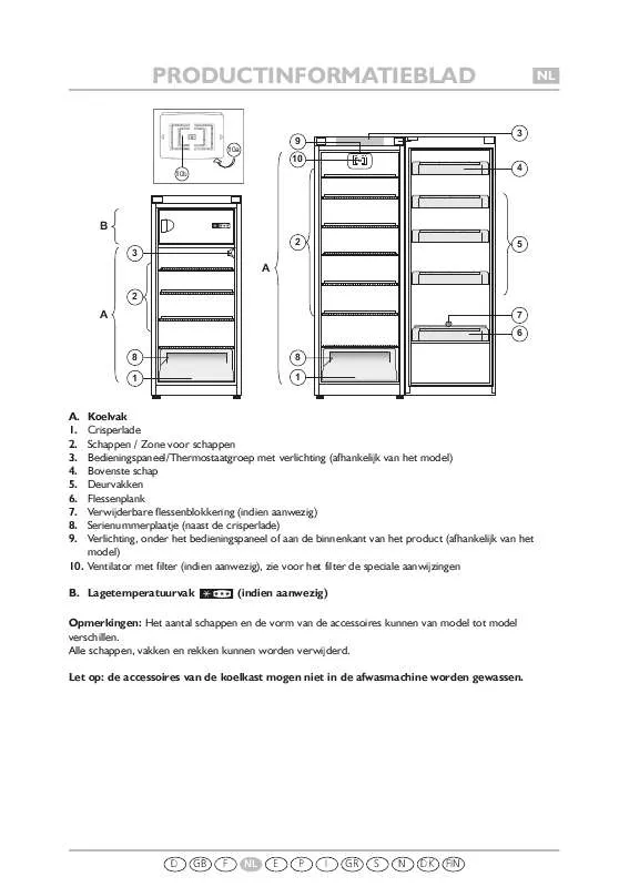 Mode d'emploi WHIRLPOOL KR 325 A IL