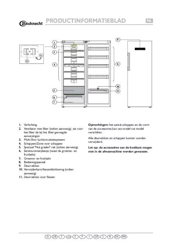 Mode d'emploi WHIRLPOOL KR365 A2 FRESH PT