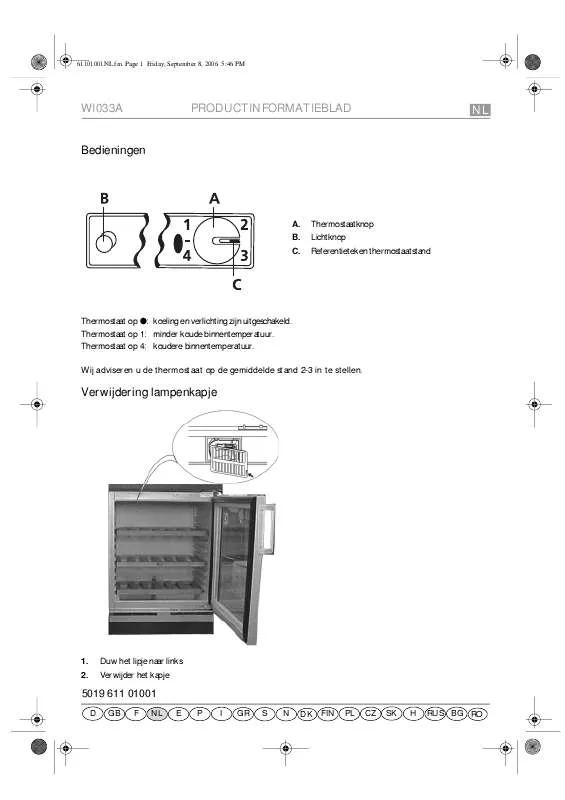 Mode d'emploi WHIRLPOOL KWC60X