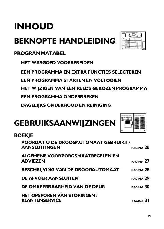 Mode d'emploi WHIRLPOOL MONTANA A