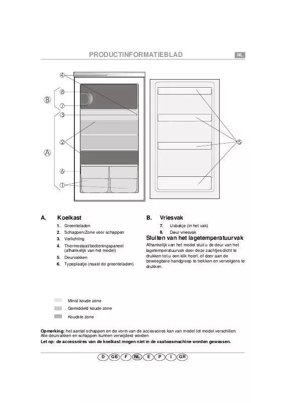 Mode d'emploi WHIRLPOOL MTK 116 ECO A