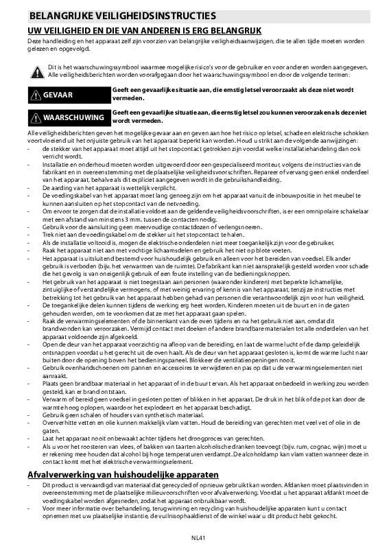 Mode d'emploi WHIRLPOOL PCCI 802160 A