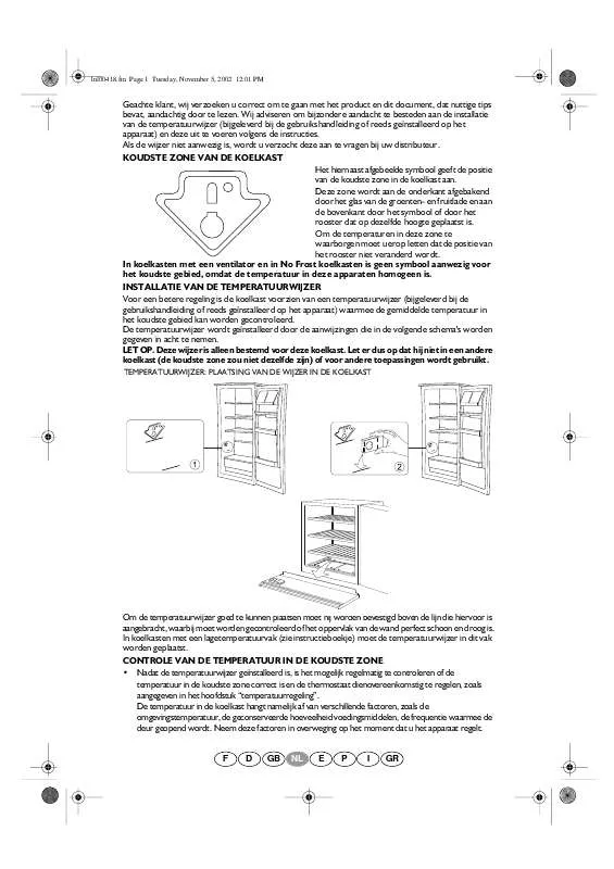 Mode d'emploi WHIRLPOOL TOP 86/BR