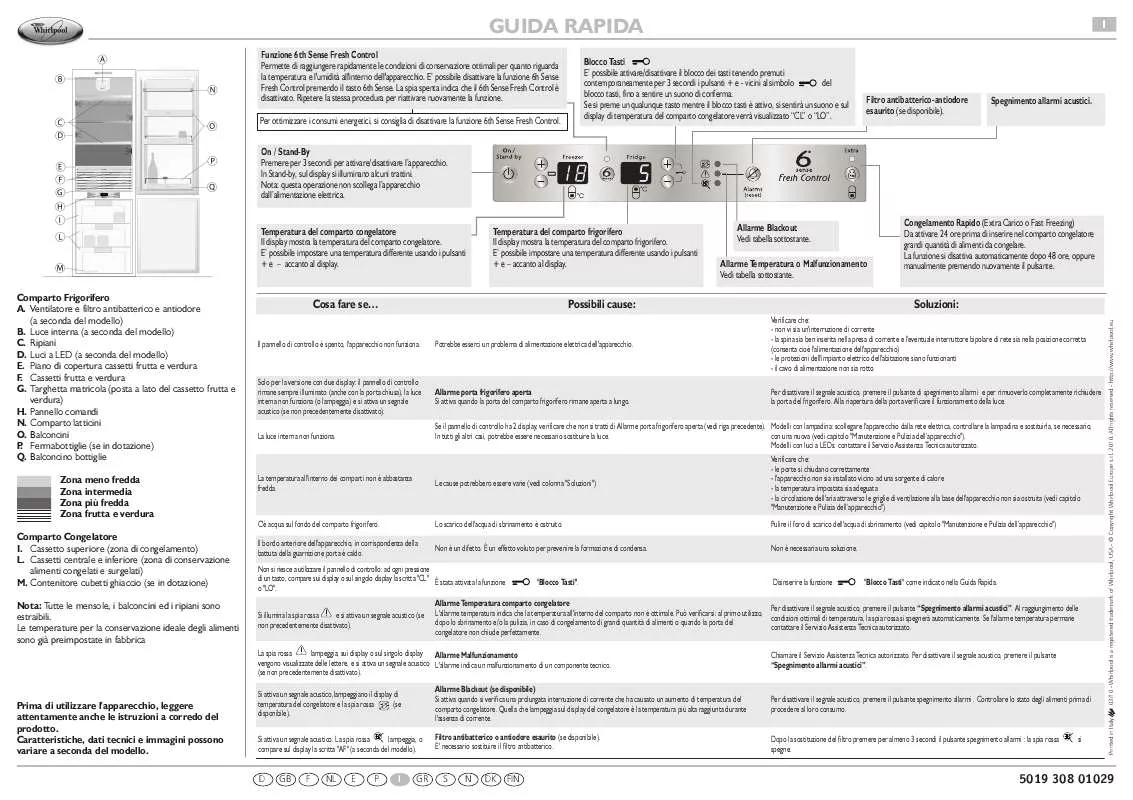 Mode d'emploi WHIRLPOOL WA SYMPHONY1200