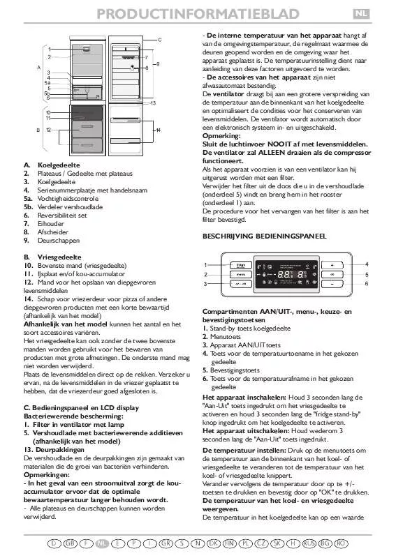 Mode d'emploi WHIRLPOOL WBC3746 A W