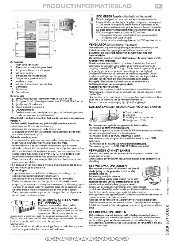 Mode d'emploi WHIRLPOOL WBE3112 A WF