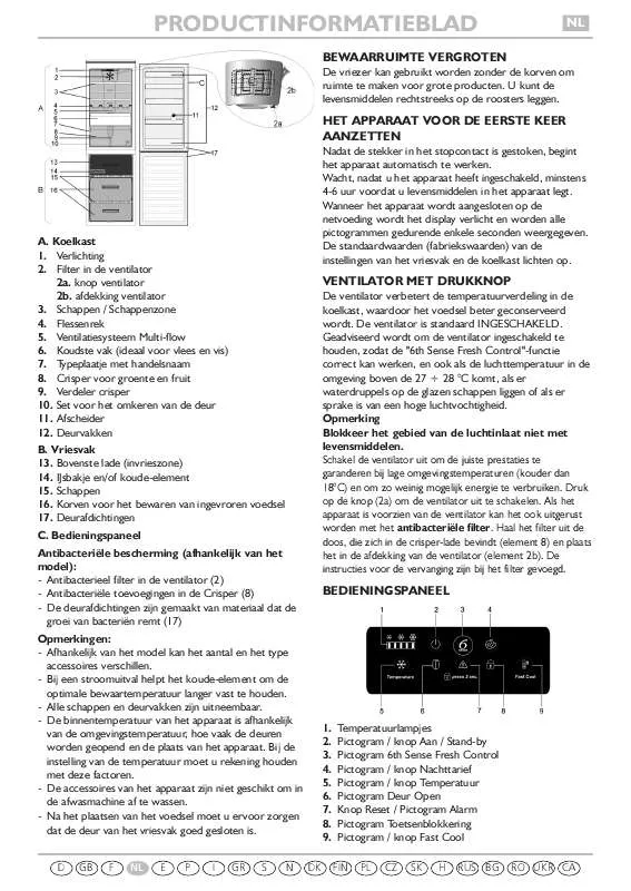 Mode d'emploi WHIRLPOOL WBV3387 NFC W