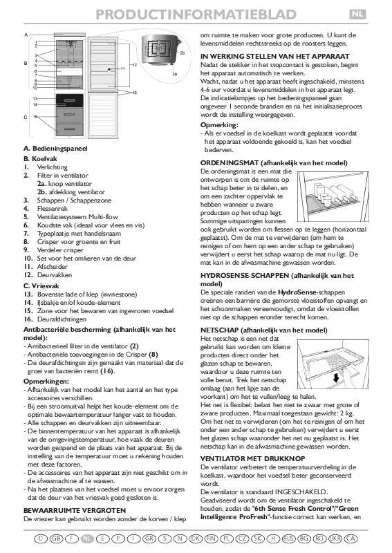 Mode d'emploi WHIRLPOOL WBV34272 DFC W