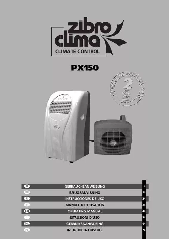 Mode d'emploi ZIBRO PX 150