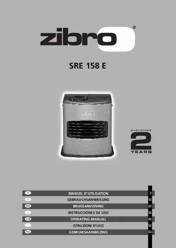 Mode d'emploi ZIBRO SRE158E